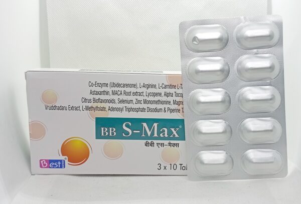 BB S-Max tablets available in Dydrobest division of Best Biotech, India's best pharma PCD company in Vijaywada