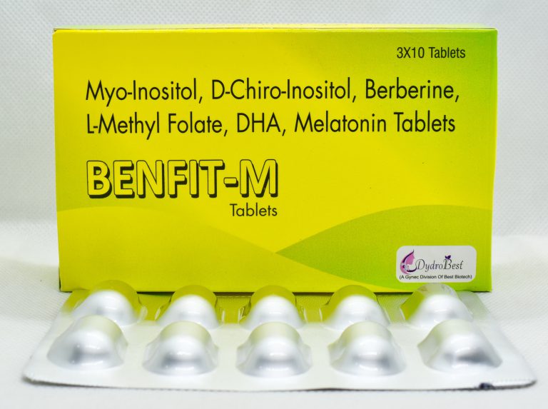 Benfit-M tablets for PMOS management available for pharma sales & distribution