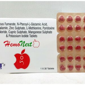 Hemonext tablet available for marketing and distribution through pharma franchisee and PCD models.