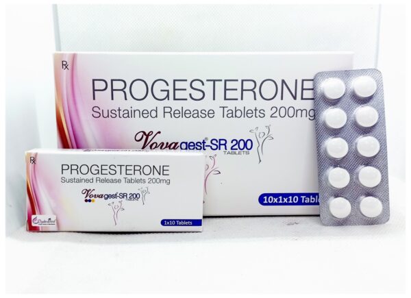Vovagest-SR (Natural Micronized Progesterone 200 mg (Sustained Release Nano Form)) available for pharma PCD marketing & distribution