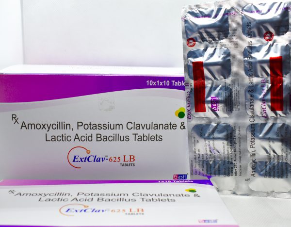 EXTClAV-625 LB TABLETS