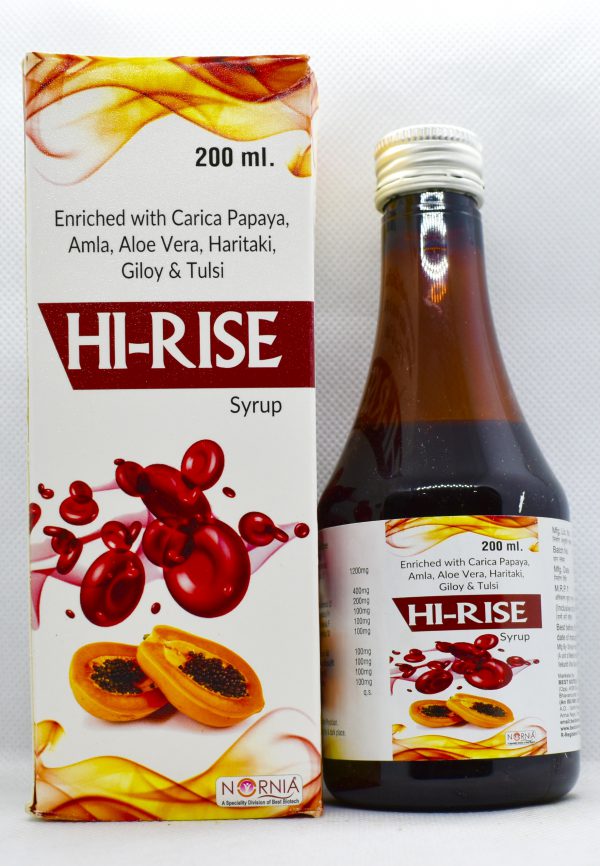 HI-RISE Syrup (Platelet enhancer in Dengue fever)