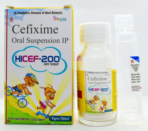 HICEF-200 DRY SYRUP