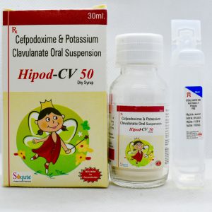 HIPOD-CV 50 DRY SYRUP