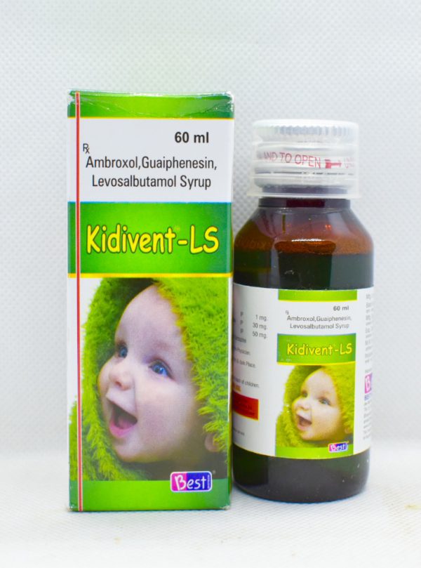 Kidivent LS Syrup 60 ML