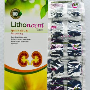 LITHONORM TAB (Recommended in removal of KIDNEY STONES and Urinary problems)