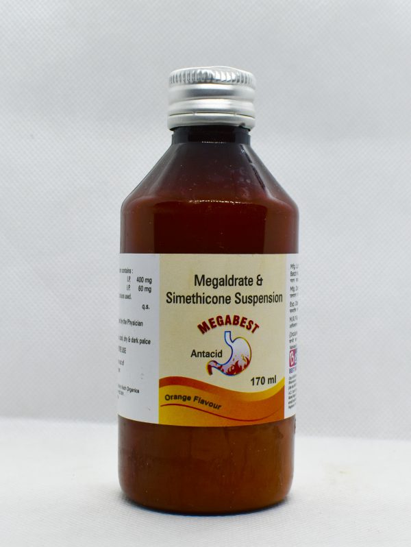 MEGABEST SUSPENSION ORANGE FLAVOUR