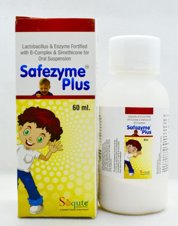 SAFEZYME PLUS DRY SYRUP