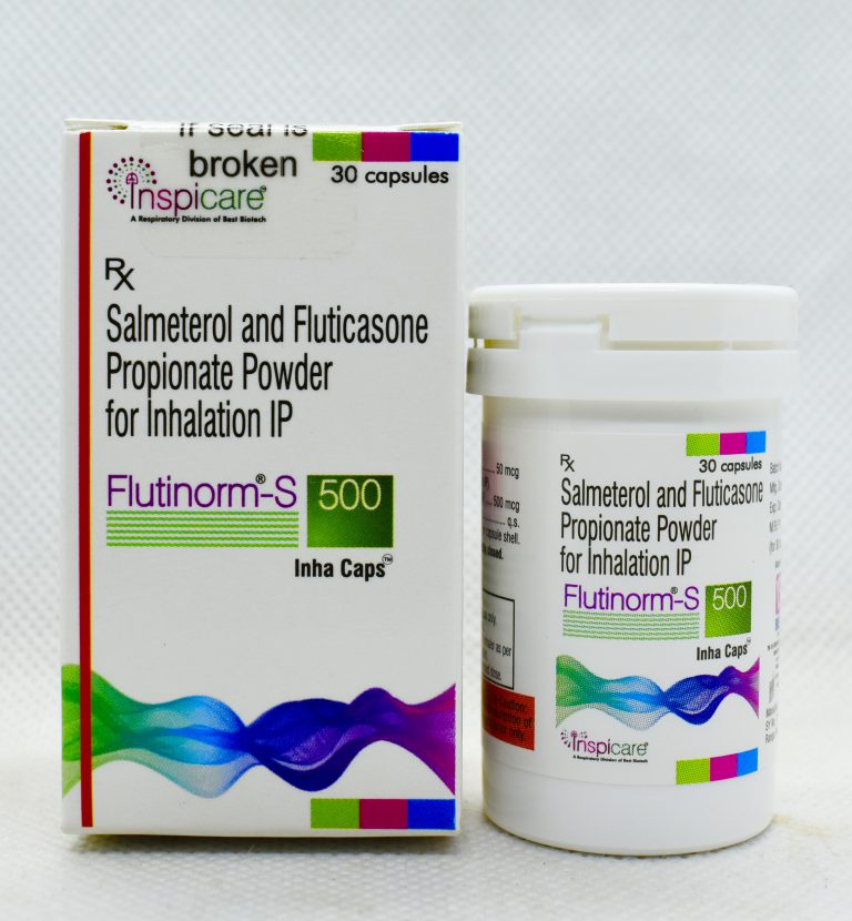FLUTINORM-S 500 INHA CAPS