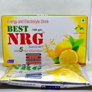 BEST NRG SACHET (ORS ENERGY DRINK) (LEMON)