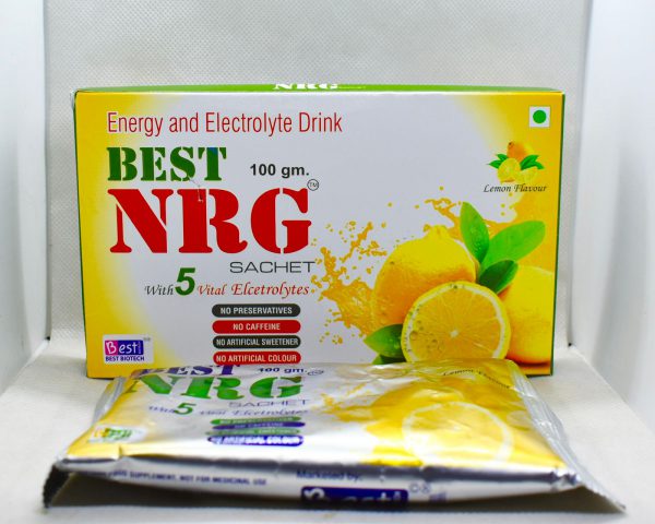 BEST NRG SACHET (ORS ENERGY DRINK) (LEMON)