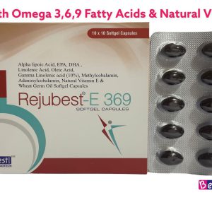 REJUBEST-E 369 SOFTGEL CAPSULES