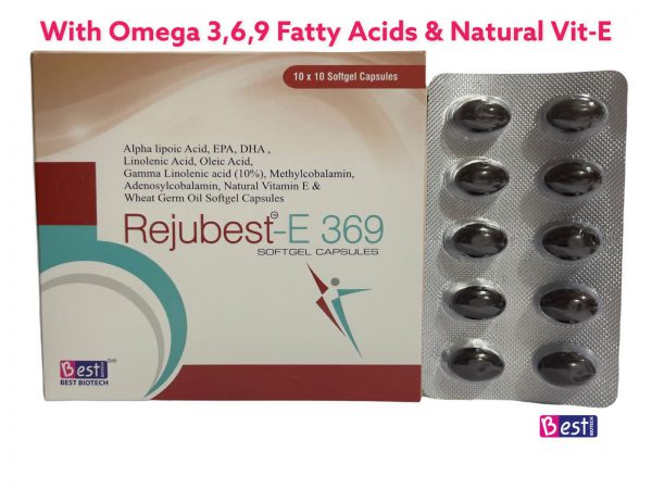 REJUBEST-E 369 SOFTGEL CAPSULES
