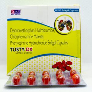TUSTY DX SOFTGEL CAPSULES