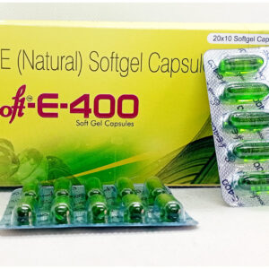 ECOSOFT-E-400 SOFTGEL CAPSULES