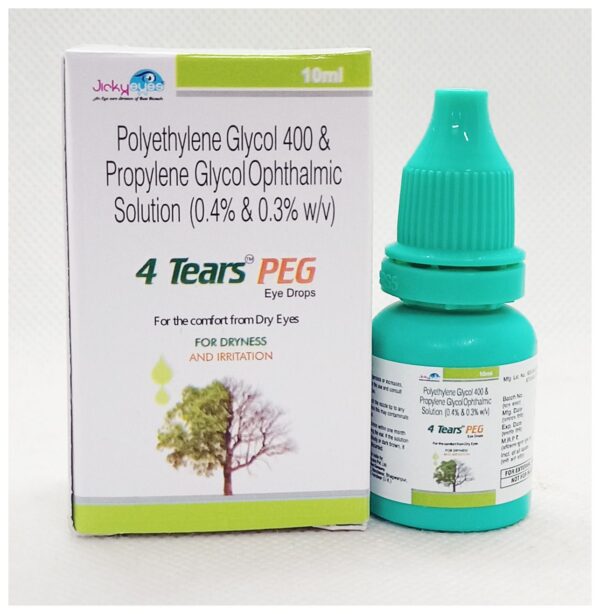 4TEARS -PEG EYE DROPS