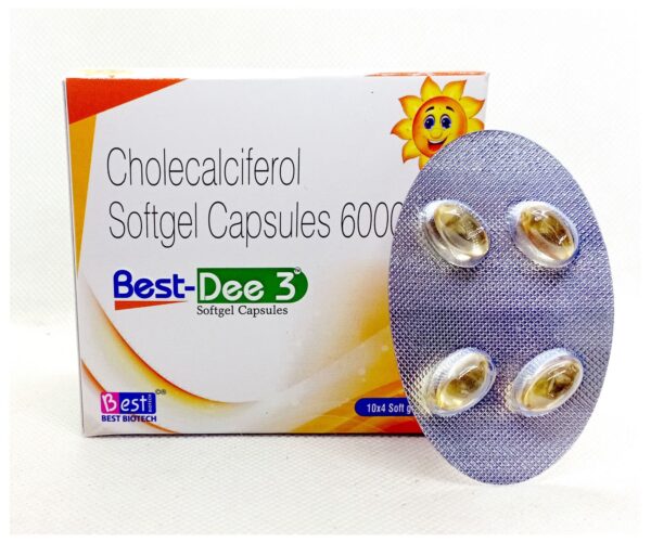 BEST DEE-3 SOFT GEL CAPSULES