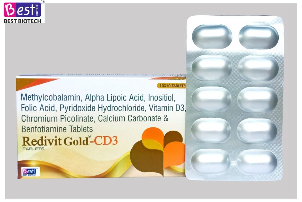 Tab Biochek Cd3 REDIVIT GOLD-CD3 TAB - Best Biotech India