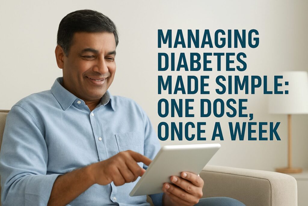 Managing diabetes made simple with once a week dosing, Trelagliptin now in India as WIKLYONE, a product in Best Biotech family.