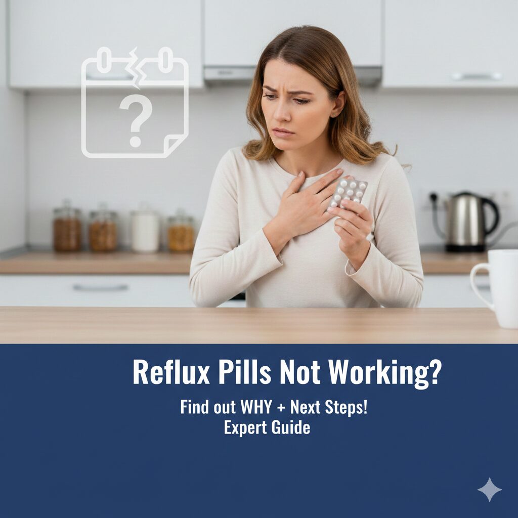 Why Your Acid Reflux is Not Improving With Medicines? What Can Be Done?